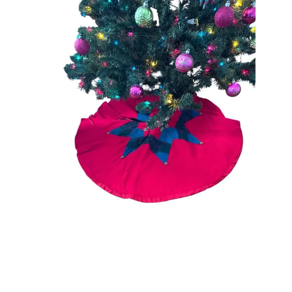 Pier One Imports Multicolored Tree‎ Skirt Cotton